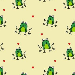 Frogs in love