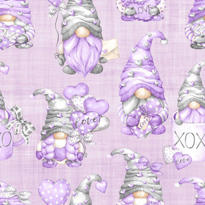 lilac gnome lilac linen