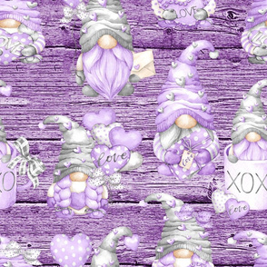 lilac gnome purple wood