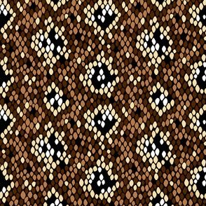 Snakeskin Pattern (Brown) – Small Scale