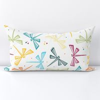 dragonflies - geometric wings - bohemian