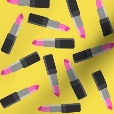 lipstick scatter yellow