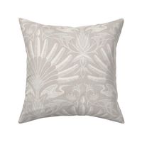 Nile River Bank damask (ivory)