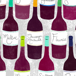 wine repeat - gray background