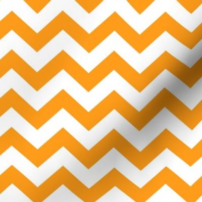 Chevron Pattern - Radiant Yellow and White