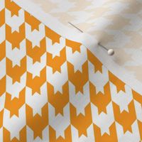 Houndstooth Pattern - Radiant Yellow and White