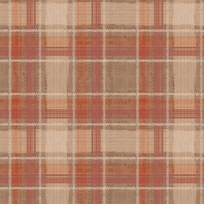 Dusty rose grandma plaid