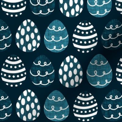midnight blue easter eggs + royal, teal no. 1, 120-16, teal no. 3