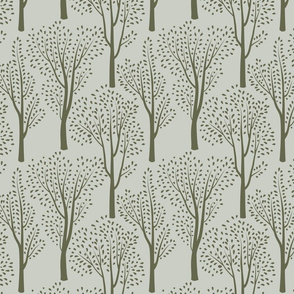 Tree | Pearl & Oakmoss  (2021 SW - Sanctuary Palette Coordinate)