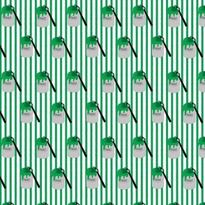 Painting-Green-Stripes