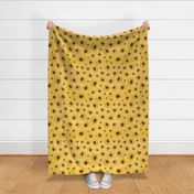 sunflower golden linen