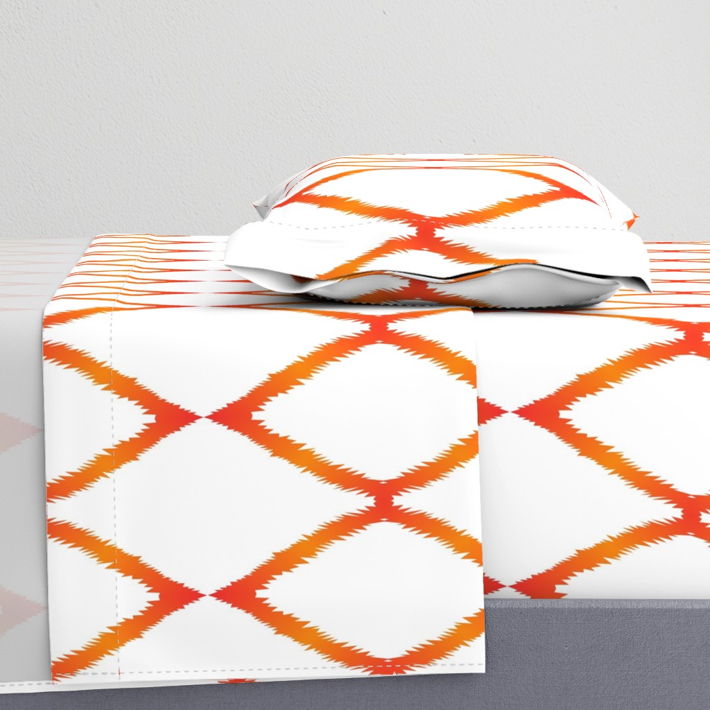 Orange Ikat V