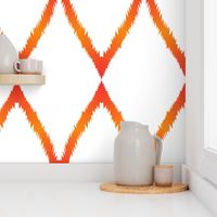 Orange Ikat V