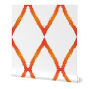 Orange Ikat V