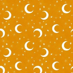 Goodnight Sky - marigold - small scale
