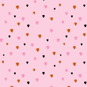 Pink Foxy Triangles