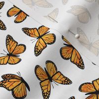 (1.5"  scale) Monarch butterflies - OG - C21