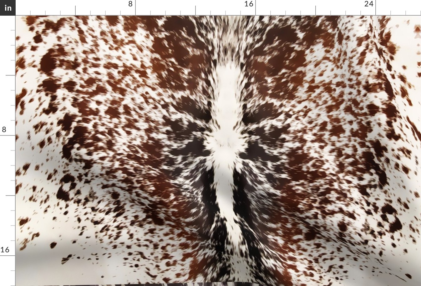 Longhorn cowhide