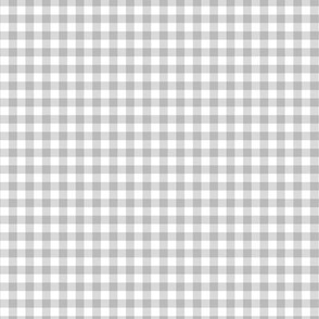 Boho plaid minimalist gingham check pattern ultimate gray white easter summer SMALL