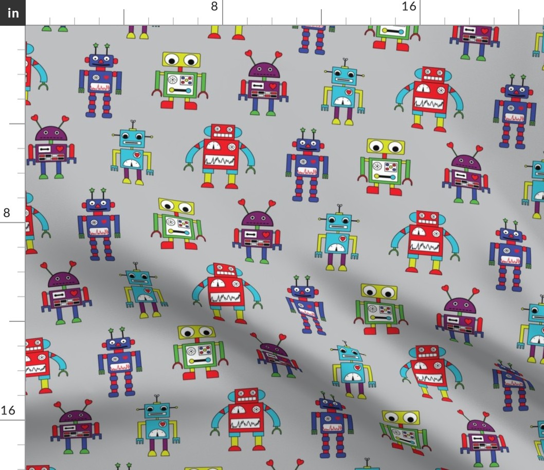 Multicoloured Robots Design