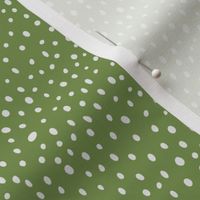 Fifties Dots green