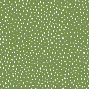 Fifties Dots green