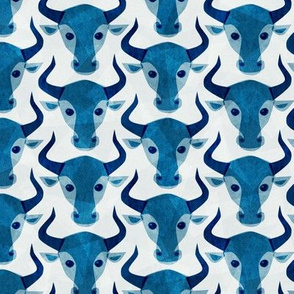ox (blue)