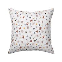 Floral stars and flowers