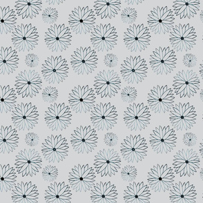 Snow flowers - medium