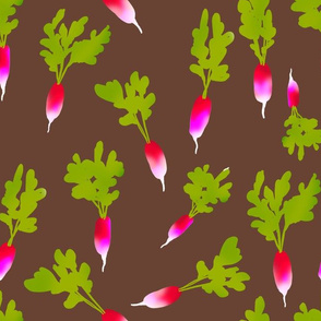 French Breakfast Radish Print