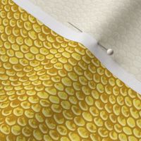 ★ REPTILE SKIN ★ Illuminating Yellow - Small Scale / Collection : Snake Scales – Punk Rock Animal Prints 4