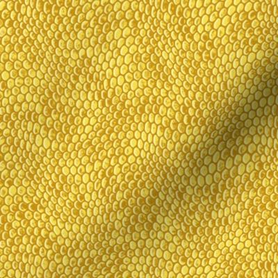 ★ REPTILE SKIN ★ Illuminating Yellow - Small Scale / Collection : Snake Scales – Punk Rock Animal Prints 4