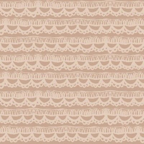 Lace trim in cream