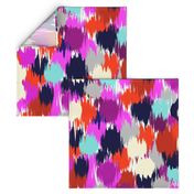 paintball-Ikat_Navy/Pink/Orange