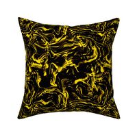 Black Marble fire gold