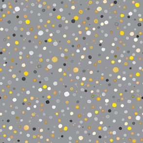 Confetti dots Ultimate gray