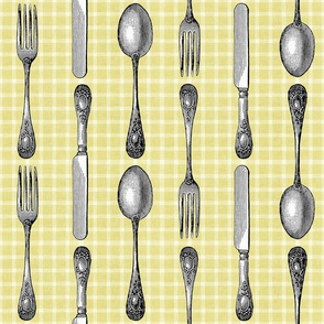 SILVERWARE CHECK - SILVERWARE COLLECTION (AVOCADO)