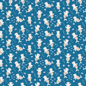 MooMaids  MerCows In the Sea - Small Scale - Magical Mythical Creatures  Cute Kid Nursery