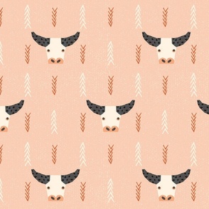 Cattle Brand Fabric, Wallpaper and Home Decor