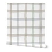 Neutral Watercolor Gingham