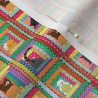 Patchwork Kitty - small scale