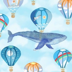 Whales Take Hot Air Balloon Rides