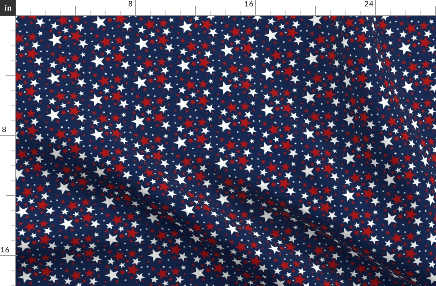 Red White and Blue Stars