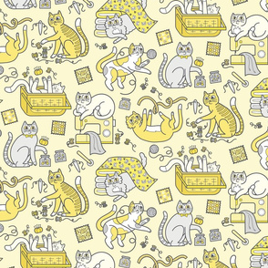 Kitty Notions in Pantone Illuminating yellow