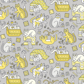 Kitty Notions in Pantone Ultimate Gray