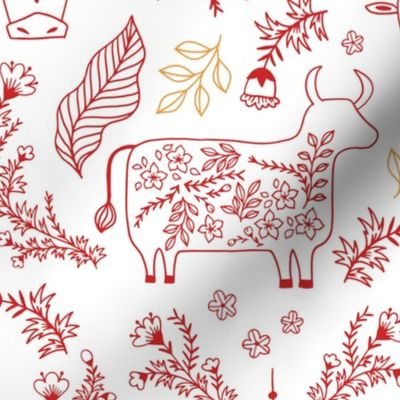 Year of the Ox Papercuts