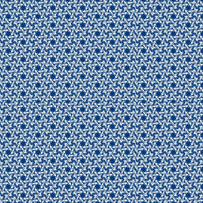 118G_Abstract Star of David_Blue & White_12x9