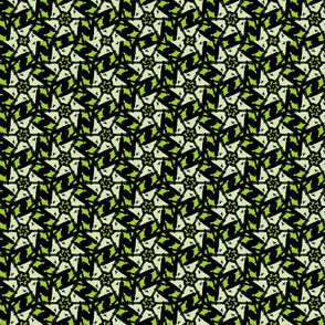 138G_Lime Green on Black_21x15