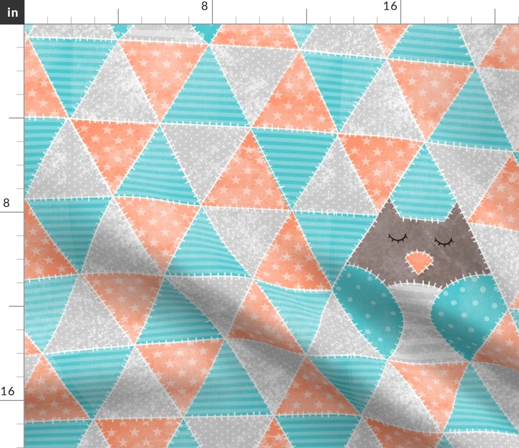 owls patchwork