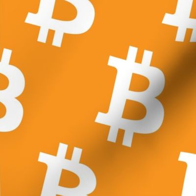 Bitcoin Symbol Cryptocurrency | Orange